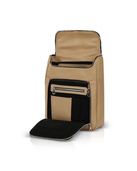 Luis Steven Natural Medium Laptop Pack
