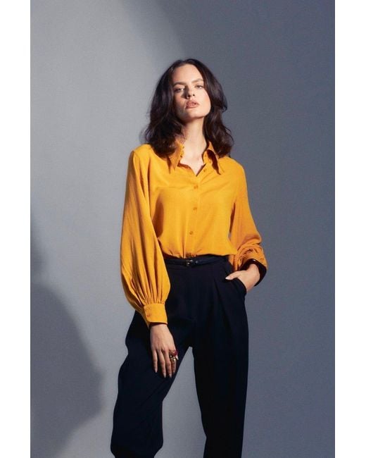 Baltér Yellow Cornell Blouse