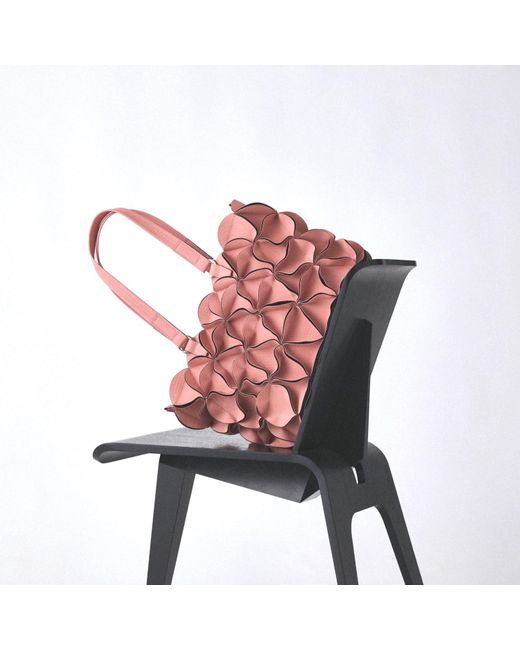 ELEMOOD_Japan Pink Blossom Rectangle Tote Bag