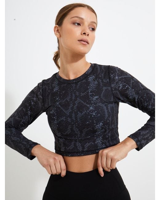Lula-Ru Blue Long Sleeve Top