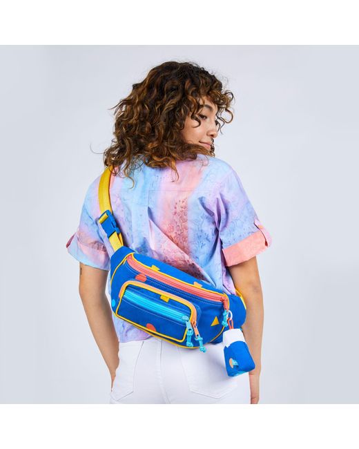 Mokuyobi Blue Classic Fanny Pack Sling