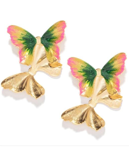 The Pink Reef Green Flying Butterfly Duo