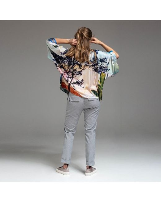 ARTISTA Blue Air Blouse