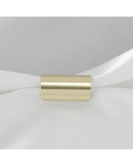 London Atelier Byproduct Metallic Earlobe Cuff Earring One Piece
