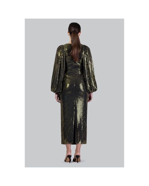 Meem Label Black Willow Sequin Dress