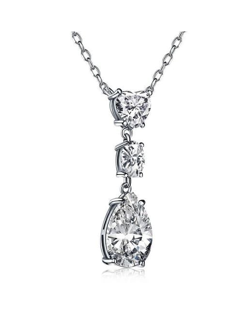 Viviana Halil Metallic The Coco Premium Zirconia Necklace