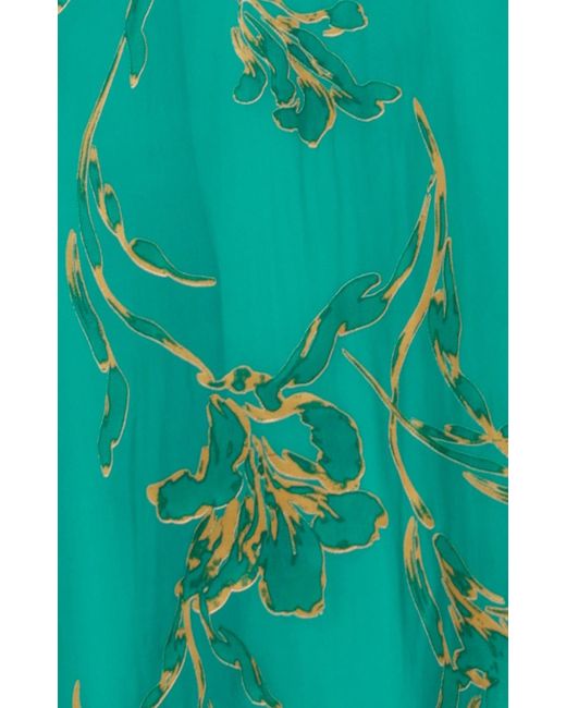 SACHA DRAKE Green Lorelei Maxi Dress