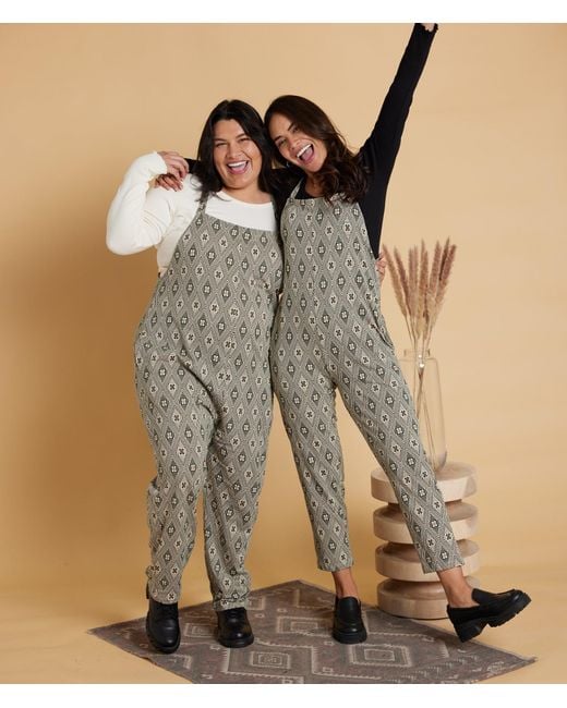 Known Supply Green Organic Cotton Adjustable Overalls