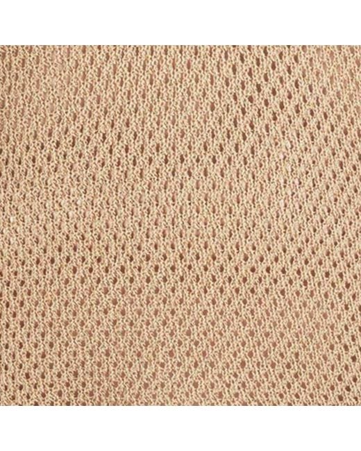 SALANIDA Natural Coco Lace Shorts Sand