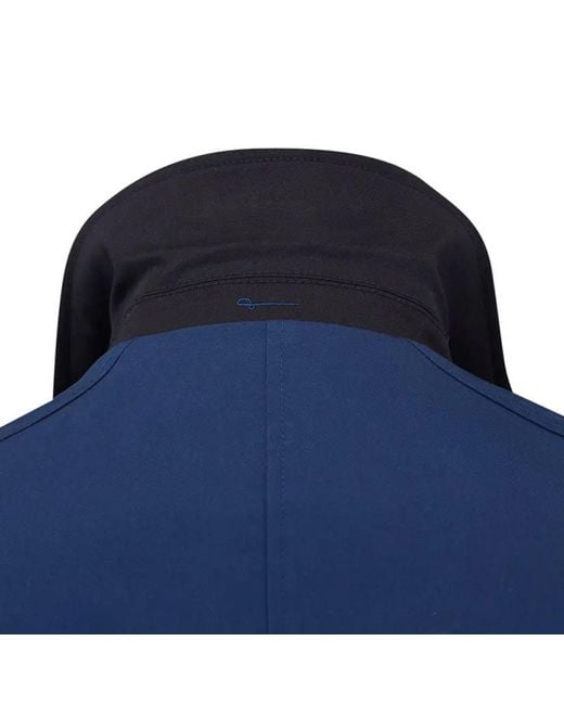Guards London Blue Montague Reversible Raincoat for men