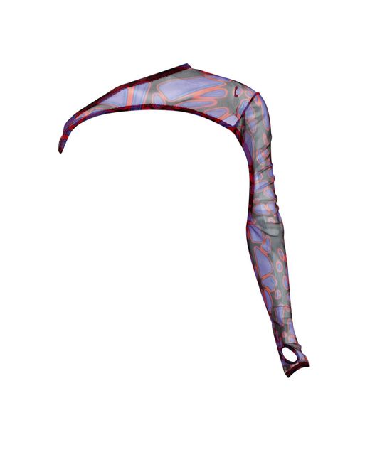 Paloma Lira Purple Web Armor Sleeve
