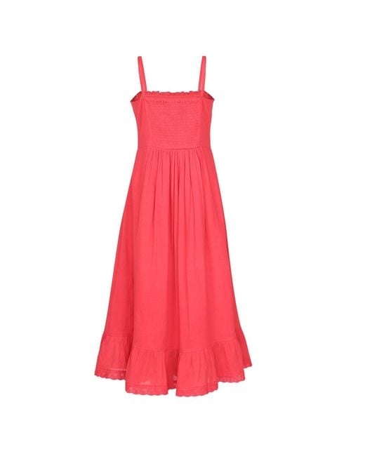 Em & Shi Pink Rose Strap Dress