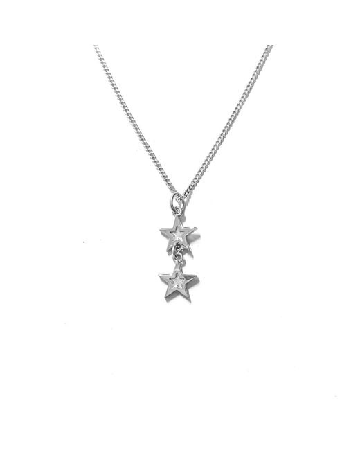 Edge Only Metallic Mini Megastar 2 Star Pendant