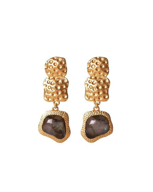 Christina Greene Metallic Waterfall Earrings
