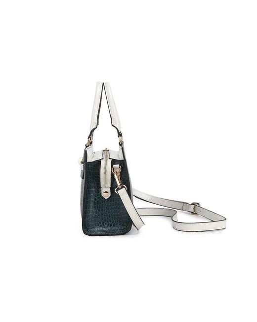 Mkf Collection - J'omor Blue Colby Satchel Bag