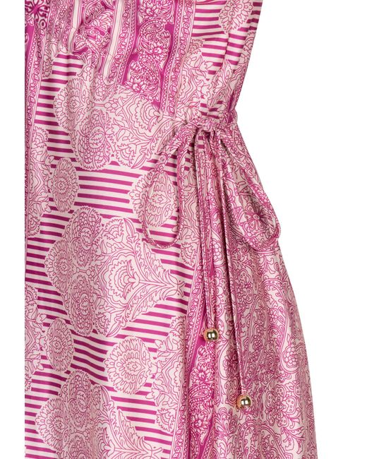 Chic by Lirette Pink Kimono Dress Lotus Guna