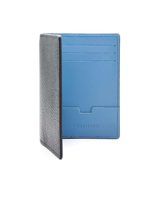 Vedentro Blue Pocket Wallet for men
