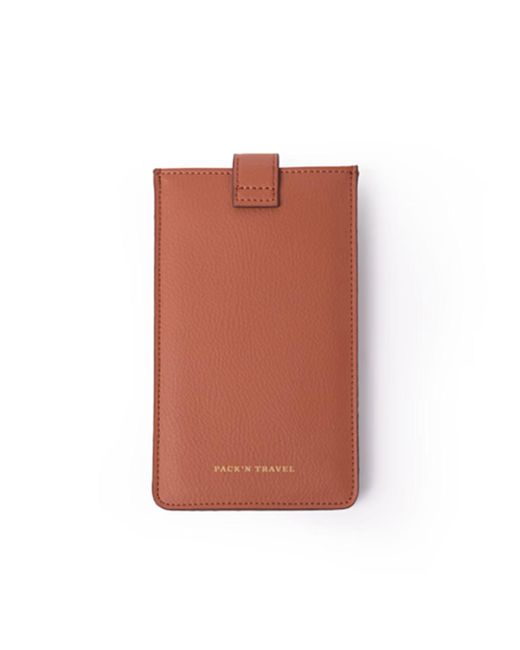 Pack'n Travel Brown Glasses Case Terracotta