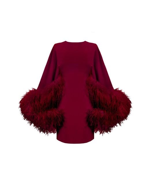 Sanctumum Red Deva Dress Mini