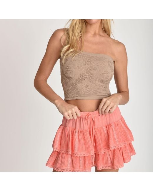 Muche Et Muchette Red Coquette Skort