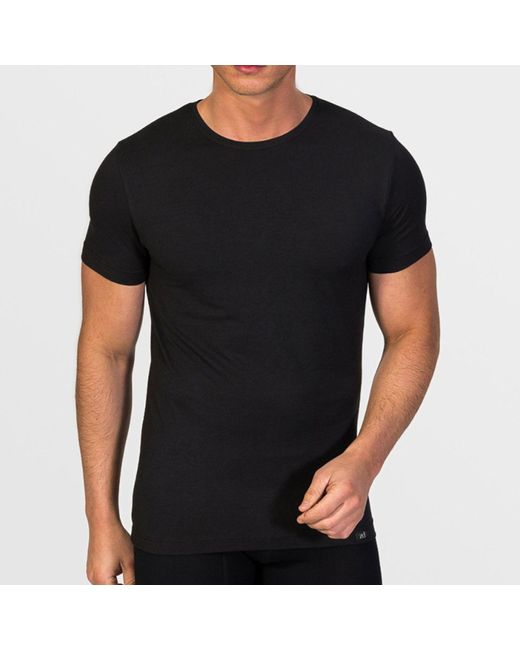 Zd - Zero Defects Black Ceres T-Shirt Soy Fiber – Comfort & Natural Freshness for men