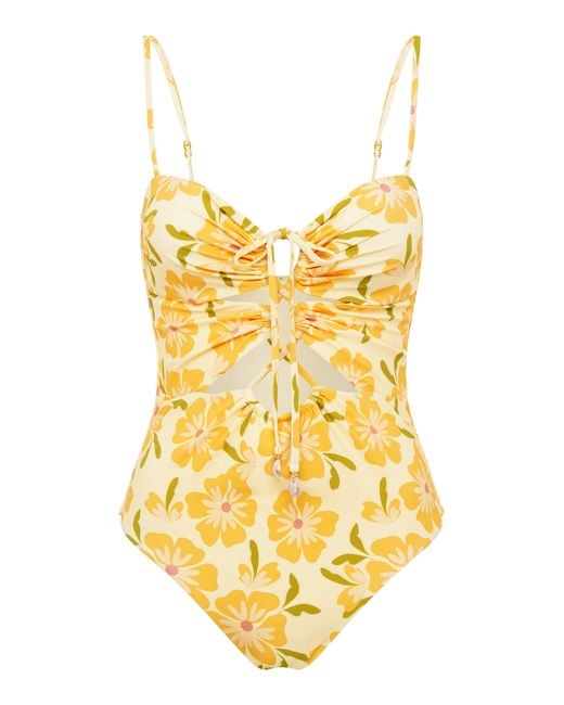 Wild Lovers Yellow Sundance Swimsuit
