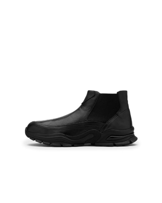 Ilvi Black Bened Leather Boot for men