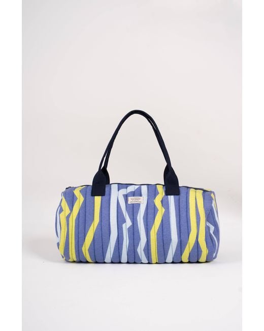 Up-fuse Blue Duffle Bag