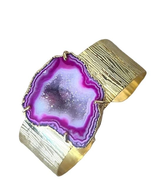 Magpie Rose Purple Stellar Cuff