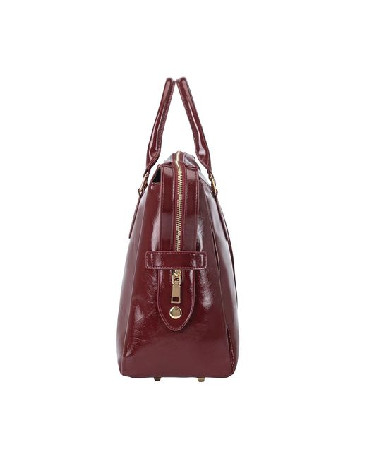 Mkf Collection - J'omor Red Yareli Tote Bag With Mini Bag- 2-Piece Set