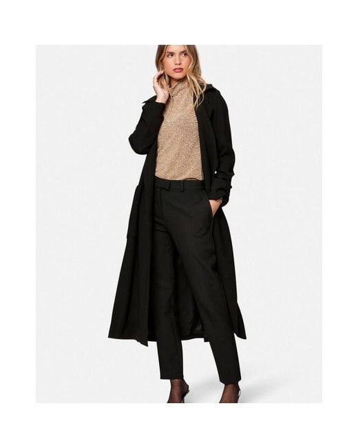 Helen Mcalinden Black Lydiah Crepe Trench