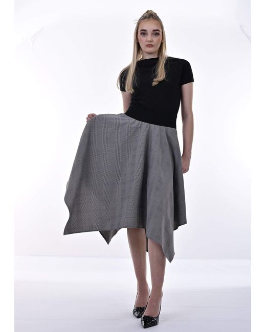 Frock Tales Gray Morven Hanky Skirt