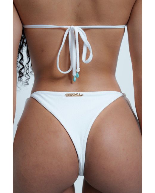 Haus of Mclees White Anjuna Bikini
