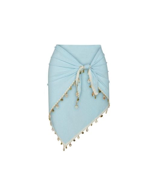 Aja Swimline Blue Sereia Sarong