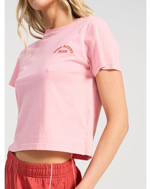 Bondi Active Pink Forma Baby Tee