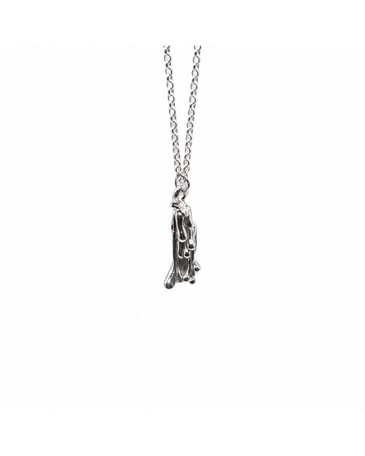 Moca Jewellery Metallic Drop Necklace