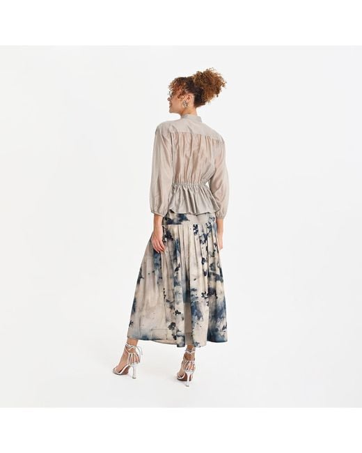 Lalipop Design Gray Veil Cinched Jacket