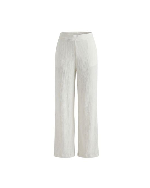 Monlicia Gray Neutrals Elvara Fluid Viscose Pants