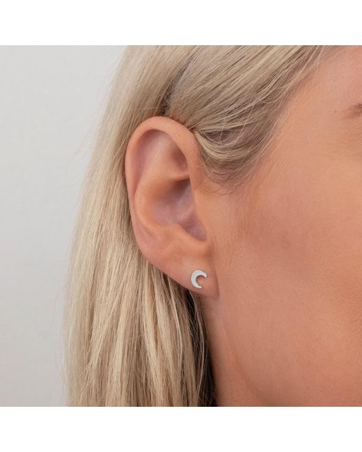 Maya Brenner Metallic Charm Stud- 14K