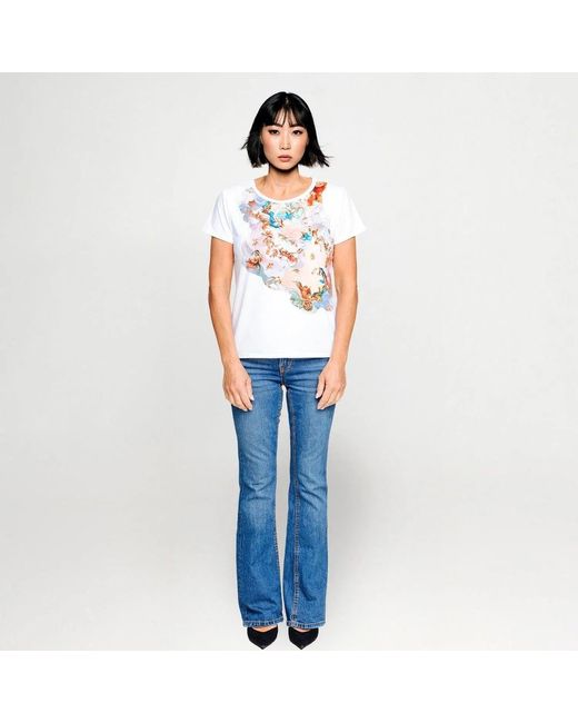 Maxjenny White T-Shirt
