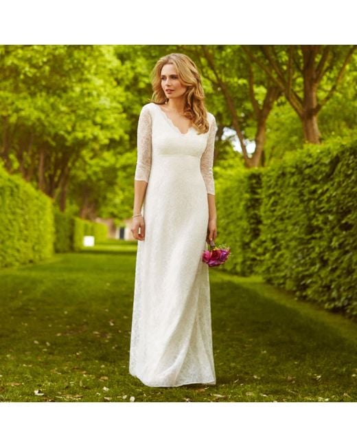 Alie Street London White Anya Lace Wedding Gown