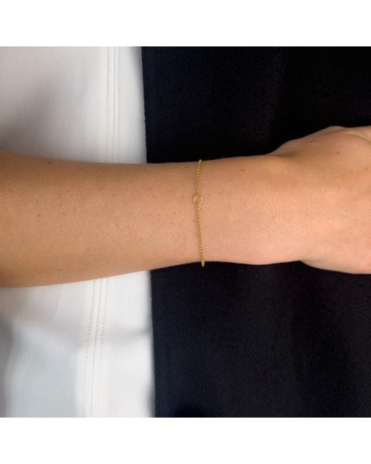 Tory Long Metallic The Circle Bracelet