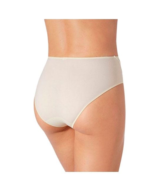 Zd - Zero Defects White Neutrals Naroa High-Waist Brief – Silky Touch With Soy Fiber