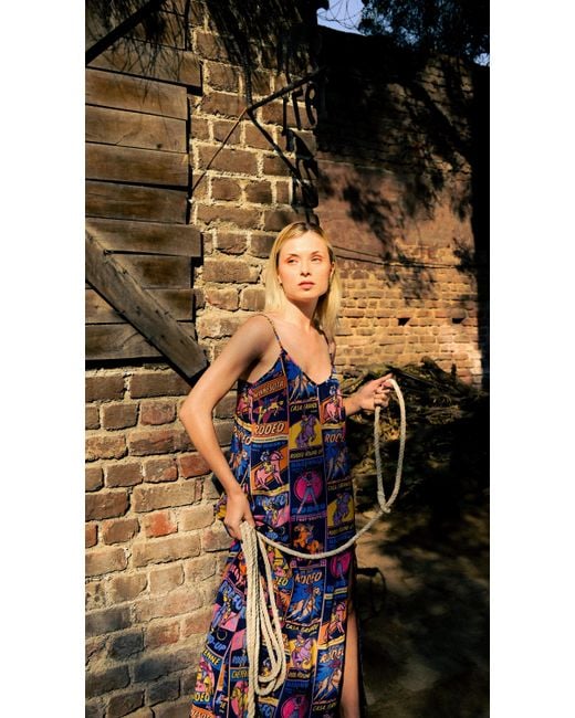 Any Old Iron White Rodeo Long Dress