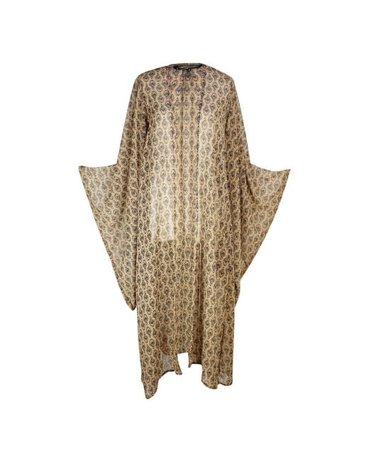Jennafer Grace Metallic Dado Kimono