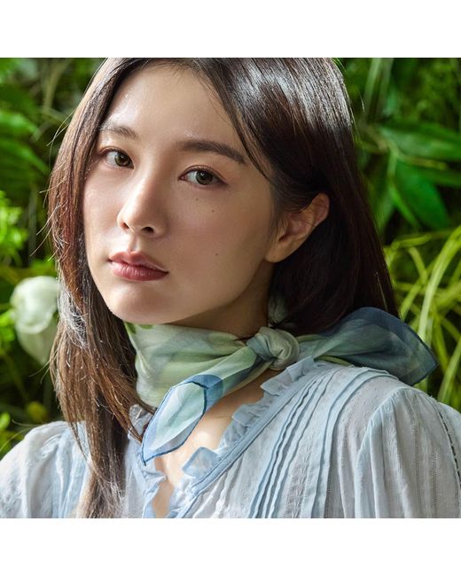 Ana Maison Green Drifting Sunlight Handkerchief