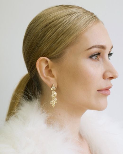 Stephanie Browne Australia White Allure Earrings