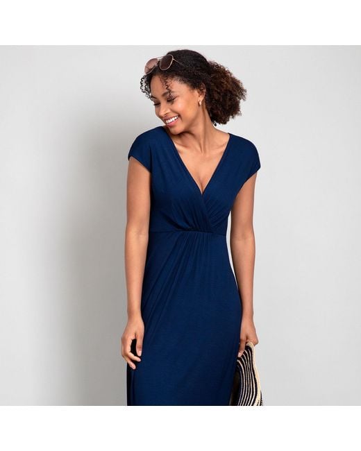 Alie Street London Blue Sophia Maxi Dress