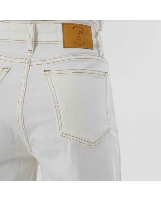 Her & Glory Gray Regina Wide Leg Short