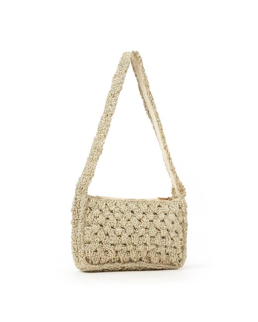 ARMS OF EVE Metallic Neutrals India Hand Bag